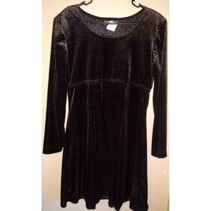 Molly Malloy Leopard Spot Black Brown Dress Sz 14s